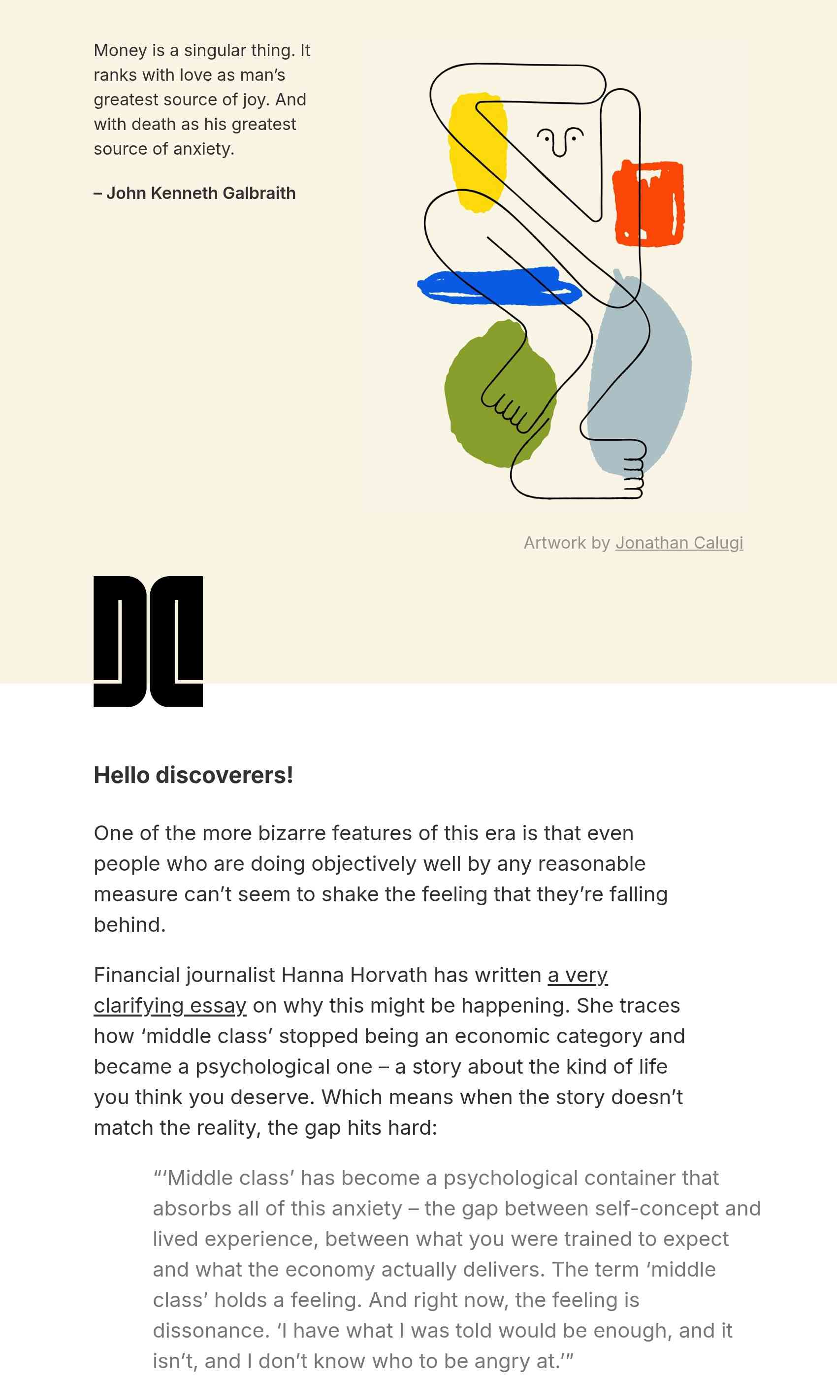 Name your middle-class precarity